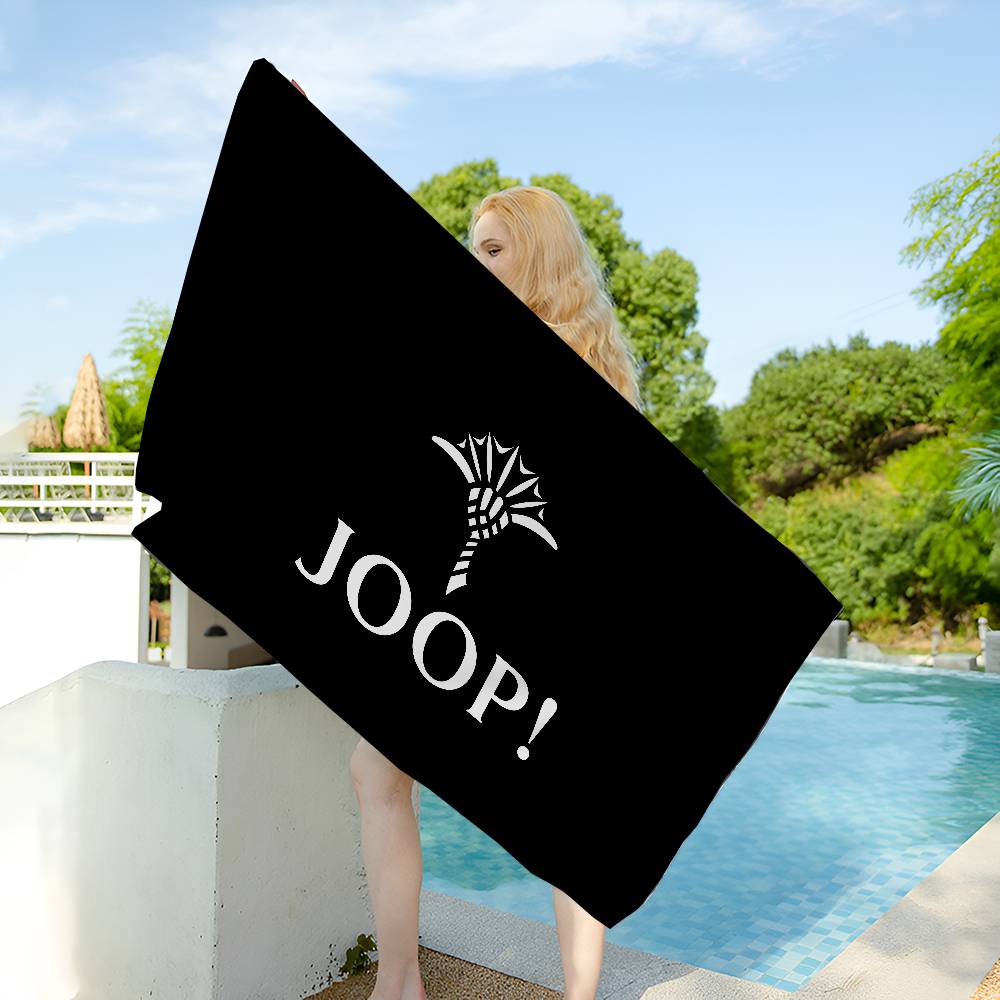 Lustiges bedrucktes Joop Mikrofaser Strandtuch Saugfähig Schnelltrocknend Weich Yoga Schwimmen Resort Bergsteigen Handtuch