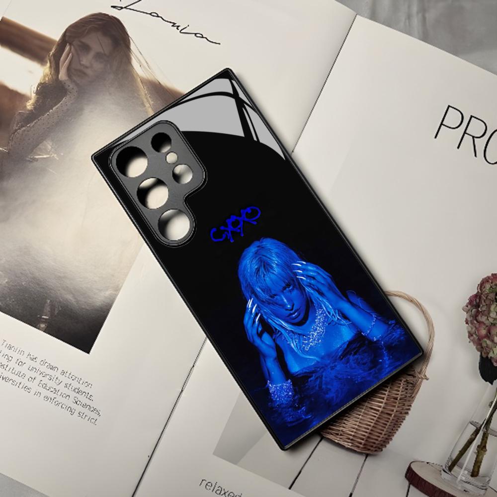 C-Camila C-Cabello Cxoxo Handyhülle Für Samsung Galaxy S26 S25 S24 S23 S22 S20 S21 Edge Ultra Plus Fe Farbige Silberne Hülle