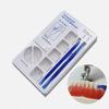 1 Box Dental Transparente Zervikale Matrizen Flexibilität Antihaft-Design Optimale Zahnanpassung Dünne Kanten Kontrolle der Füllung