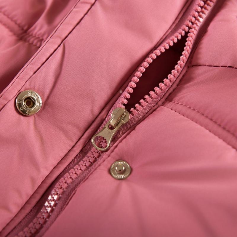 Kinderkleidung Mädchen Winter Lange Mäntel Baumwollpolsterung Jacken Dicke Kapuze Kinder Oberbekleidung für Mädchen Kleidung