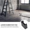 4pcs Ladder Foot Cover Ladder Mat Cover for Ladder Retractable Stairs Pads Ladder Leg Protective Cover Ladder Feet Rubber Pad Ladder Leg Protector