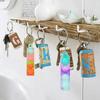 10/30Pcs Mini Pop Keychain Kids Birthday Party Favors Fidget Toys Stress Relief Sensory Toy Classroom Prizes Gift Pinata Fillers