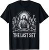 Jesus Last Set Rave Men's T-Shirt 100%Cotton Unisex O-Neck Short Sleeve Oversized Y2k Popular Fashion Rock Punk Fans Gifts