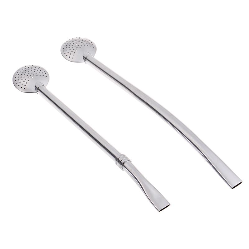 Yerba Mate Strohhalm Tee Trinken Bombillas Filterröhrchen Edelstahl Strohhalme