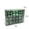 100pcs/box Multiple Colour Xmas Tree Decorative Ball Christmas Ball Gift Box  Ceiling Decoration