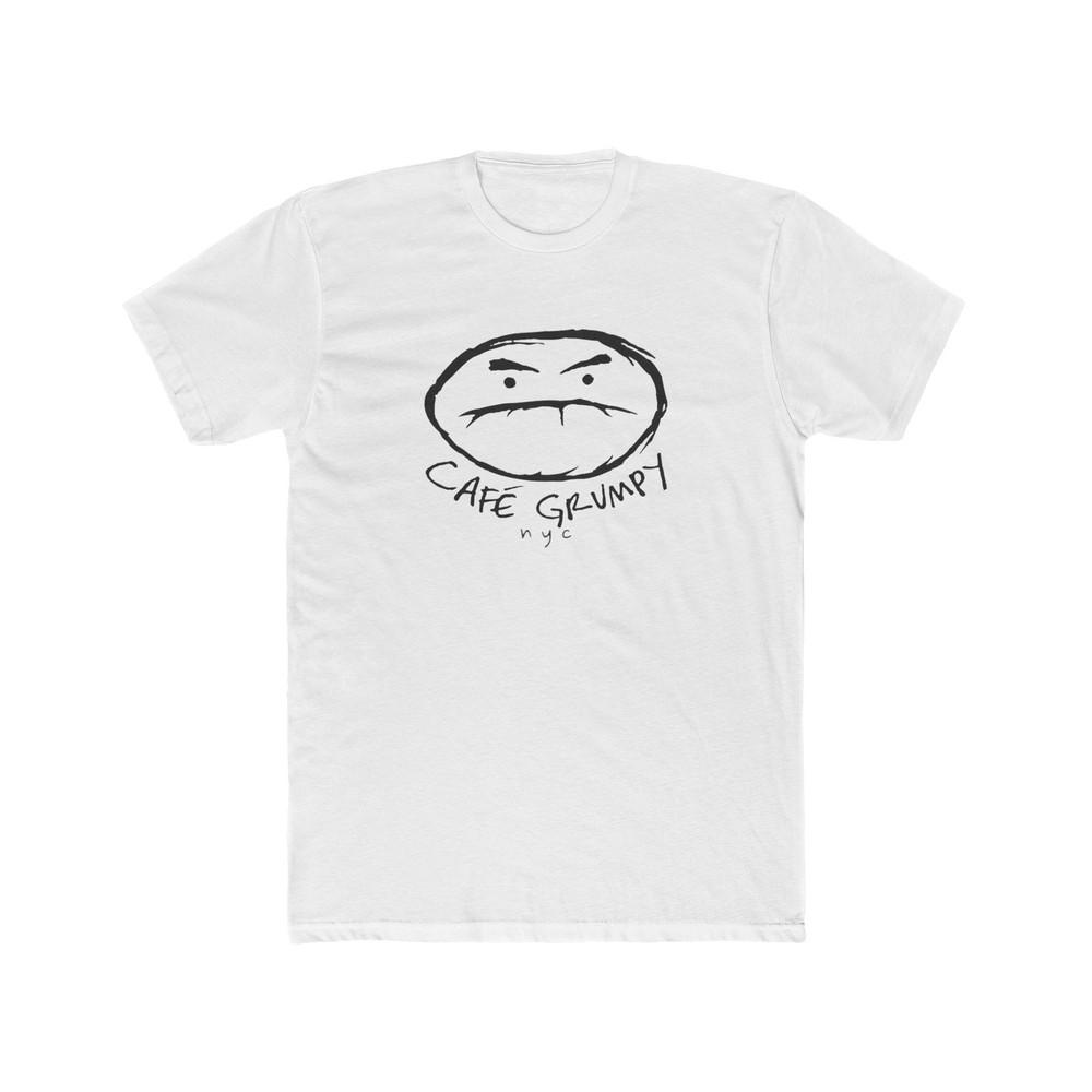 

Cafe Grumpy Bakery New York City Men#039;s Cotton Crew Tee Caffeine Manhattan Diner Unisex T-Shirt M