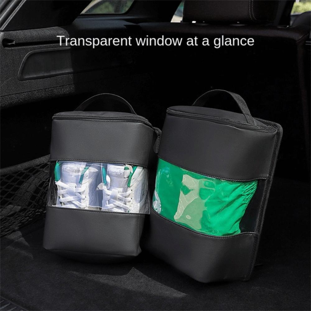 Portable Car Shoe Box Waterproof Car Boot Shoe Box Multifunctional Shoe Storage Bag  Adults