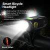 USB Rechargeable Bike Headlight Waterproof Bright LED Bicycle Flashlight High Lumen Cycling Safety Strobe Warning Light 7