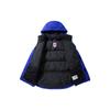 Timberland Color Block Windproof Warm Hooded Down Jacket Men Jackets Bright-Blue A2N68-G58