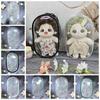 Dustproof 20cm Doll Takeaway Bag PVC Cotton Doll Transparent Bag  Doll Accessories