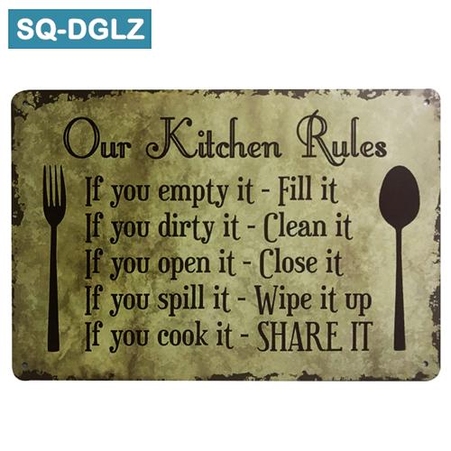 [SQ-DGLZ] Heißer NEW YORK Metall Zeichen Retro Shop Wand Dekor Vintage Metall Handwerk Wohnkultur Malerei Plaques Kunst Poster