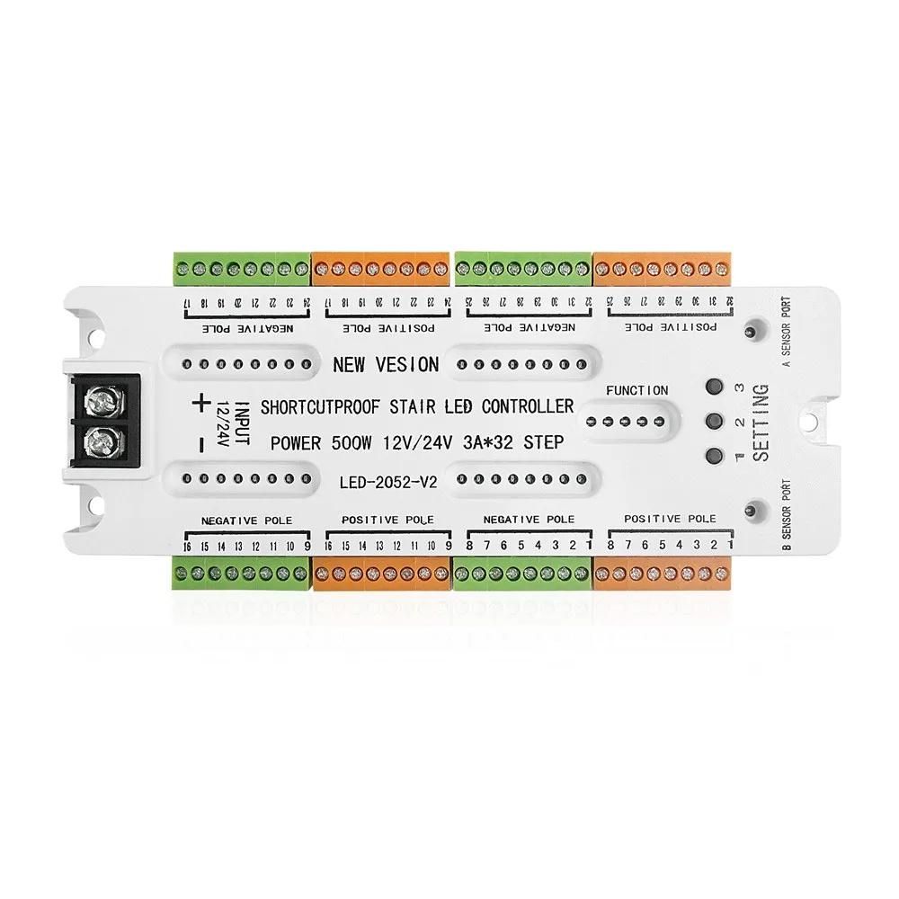 Stair LED Controller Motion Sensor Stairway Night Light Controller PIR