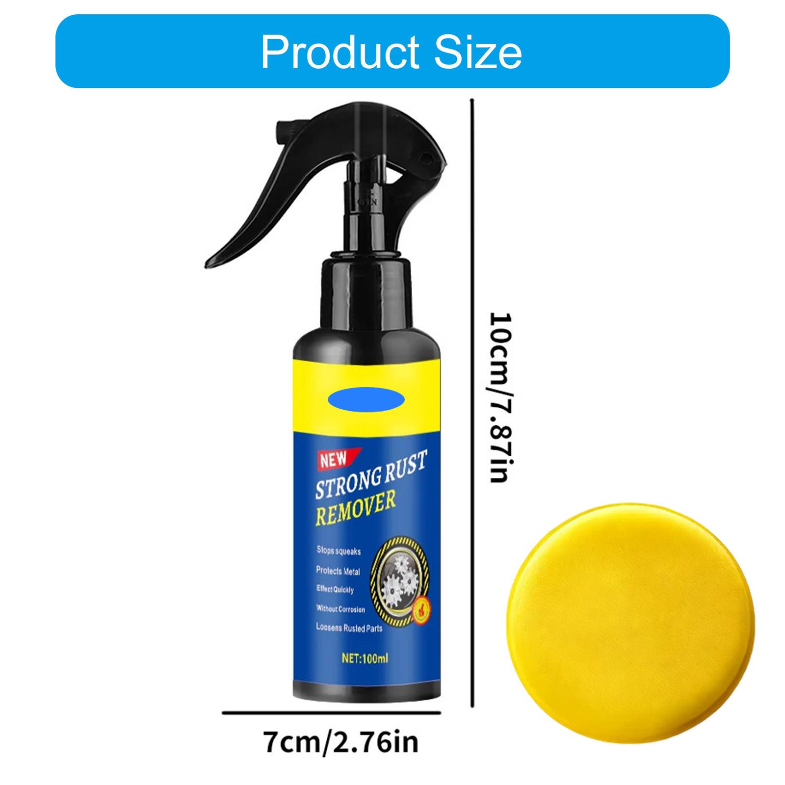 

100ml Liquid Car Rims Cleaner Night Formula Sprayed Type For Quick Rust Oxidation Removal Night Use Easy Application 1