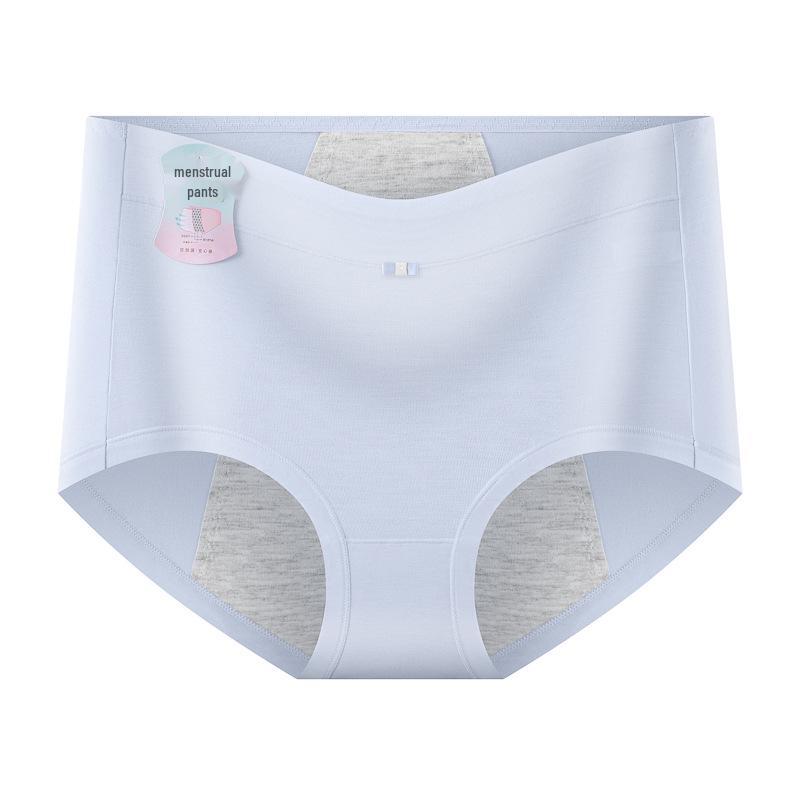 Women s High Elasticity Moisture-Wicking Period Underwear - Comfortable, Breathable Antibacterial with Side Leak Protection Large