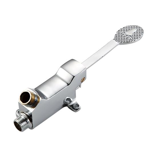 1/2 Zoll Fußpedal Steuerventil Wasserhahn Waschbecken Schalter Wasser Waschbecken Badezimmer Wasserhahn