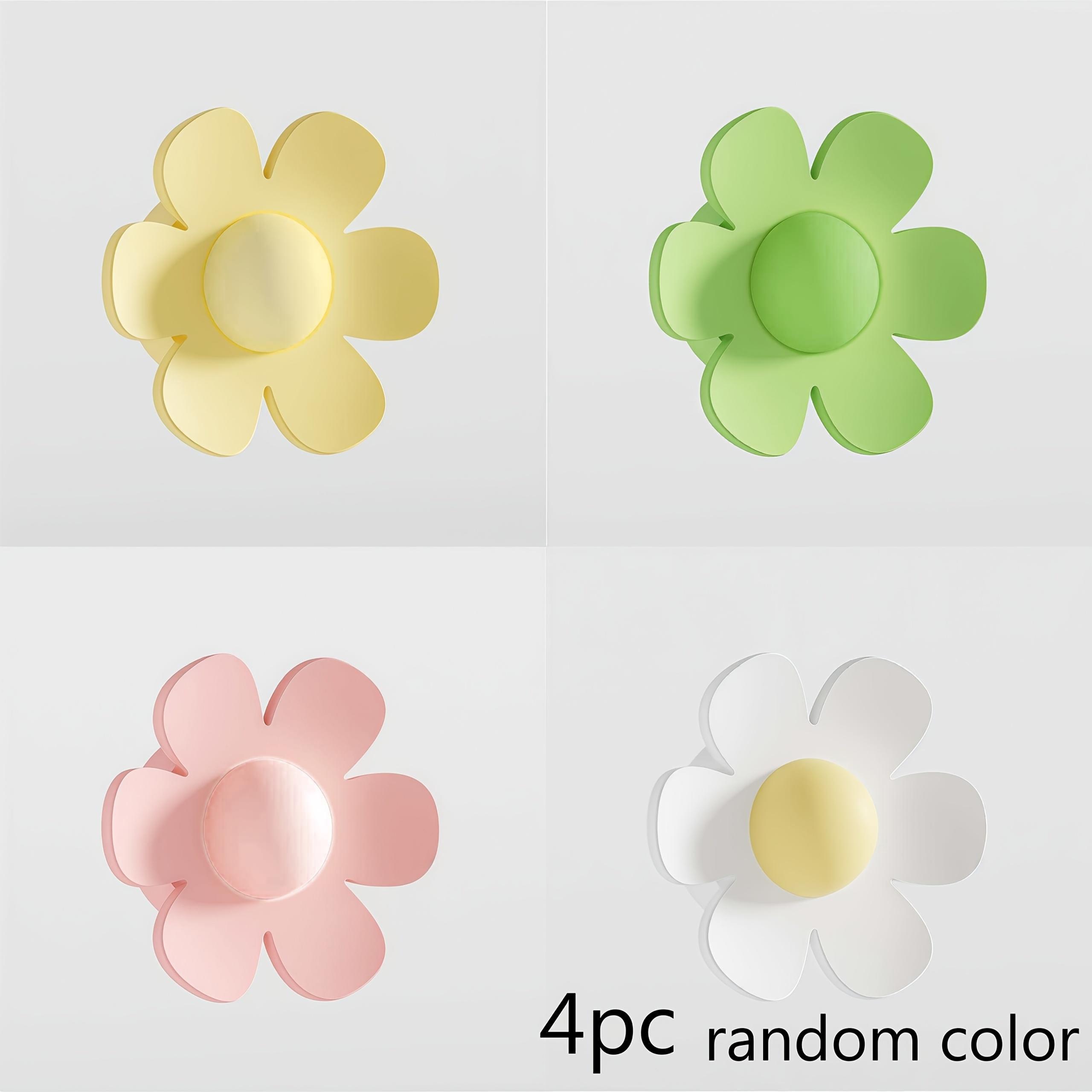 

4pcs Silicone Sink Stoppers - Flower Shaped, High Quality Durable And Easy to Install, Sink Drain Plug Stopper for Kitchen And Bathroom Faucets 4PCS
