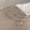 Stainless Steel Underwear Hanger Multi-Layer Non-Slip Towel Drying Rack Foldable Portable Clothes Rack for Travel Home Closet Bathroom