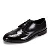 British Handmade Genuine Leather Brogue Derby Formal Men's Shoes
