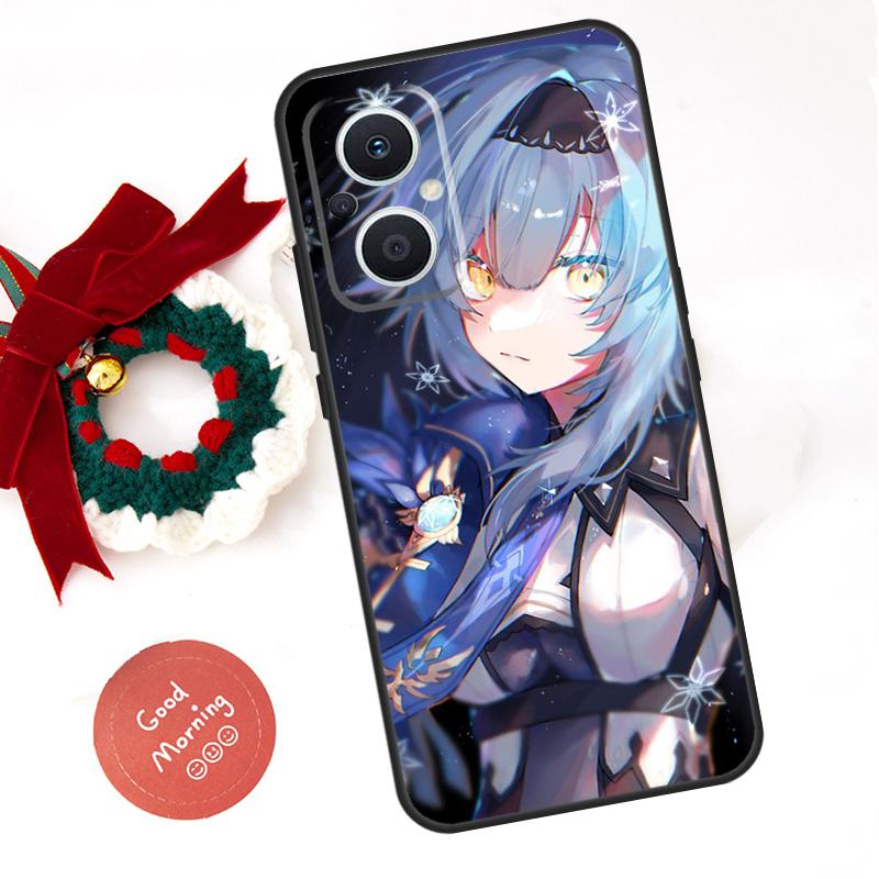 

Genshin Impact Eula Case For OPPO Reno 8 7 6 5 4 Lite 11F 10 Pro 8T 5Z 4Z OPPO Find X6 Pro X2 Neo X3 X5 Lite OPPO Find X5 Lite