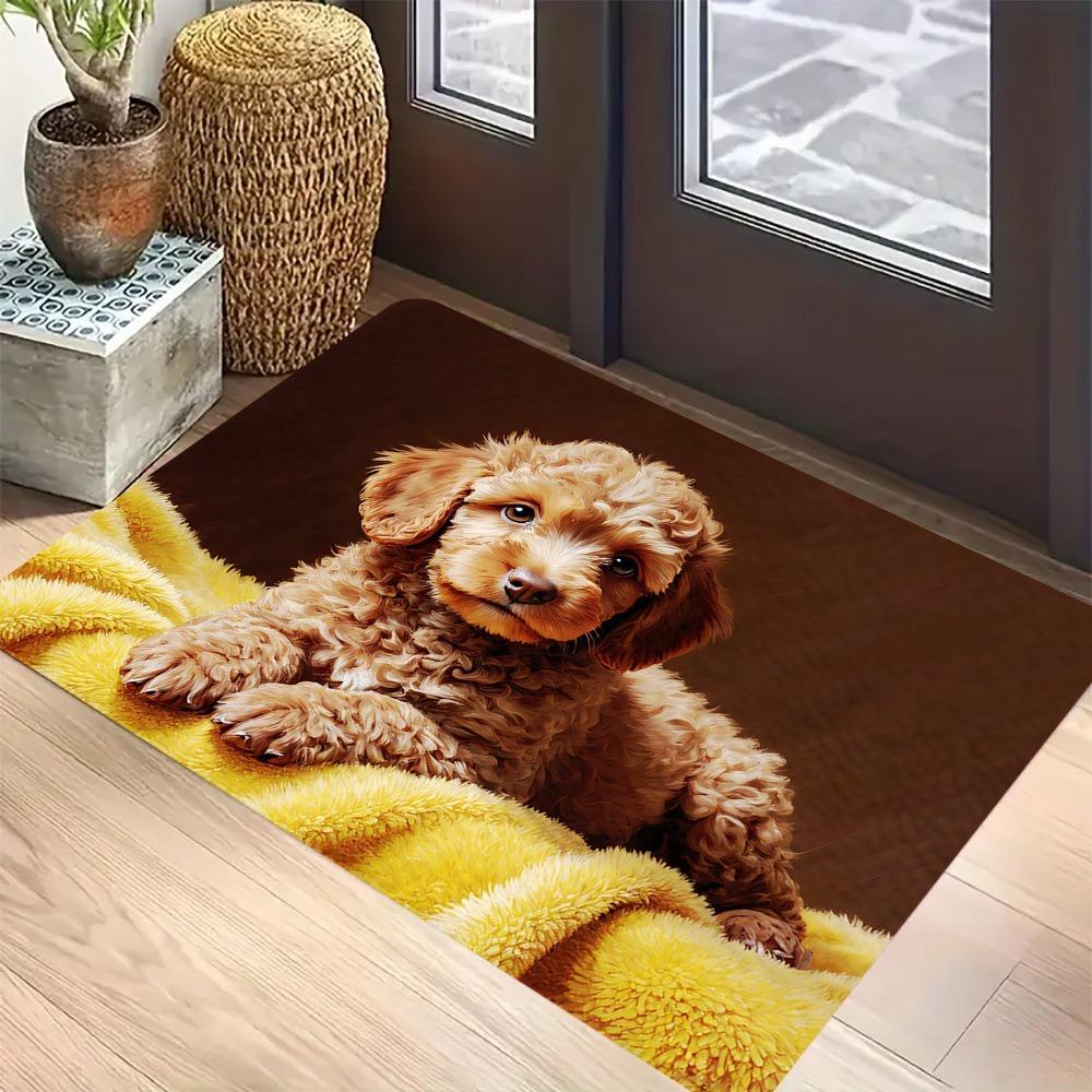 Water-absorbing Optical Illusion Doormat Non-slip Bedroom Door Rug Bathroom Carpet  Home Decor
