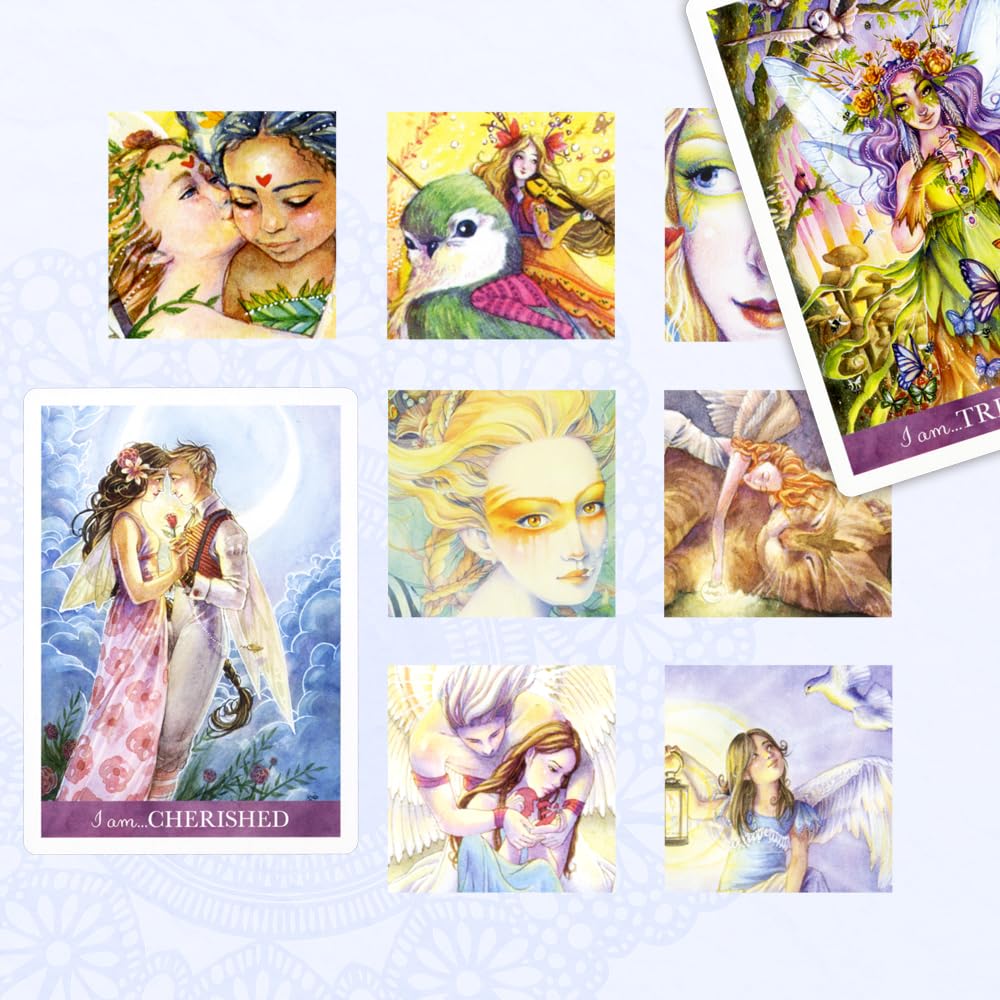 Find Your Light Inspiration Deck Oracle 44 Cards Instruction Manual Cards, [Japanese Included]