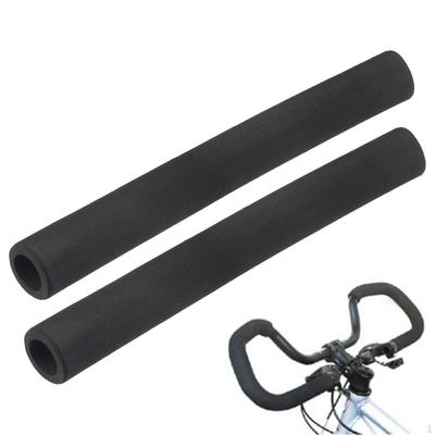 2 Pack Bike Handlebar Grips, Lightweight, Non-Slip, Comfortable Grips for Cycling