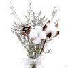 1Set Grass Ration Dried Flowers for Vases, Bouquet Bedroom Living Room Balcony Wedding