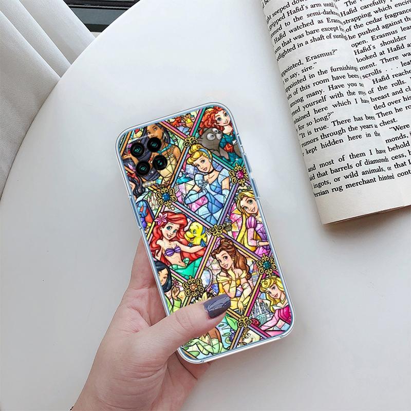 Disney Princess Phone Case for Motorola Moto G10 G20 G30 G31 G32 G34 G35 G41 G42 G50 G51 G52 G55 G60 G60S G62 G71 G72 G75