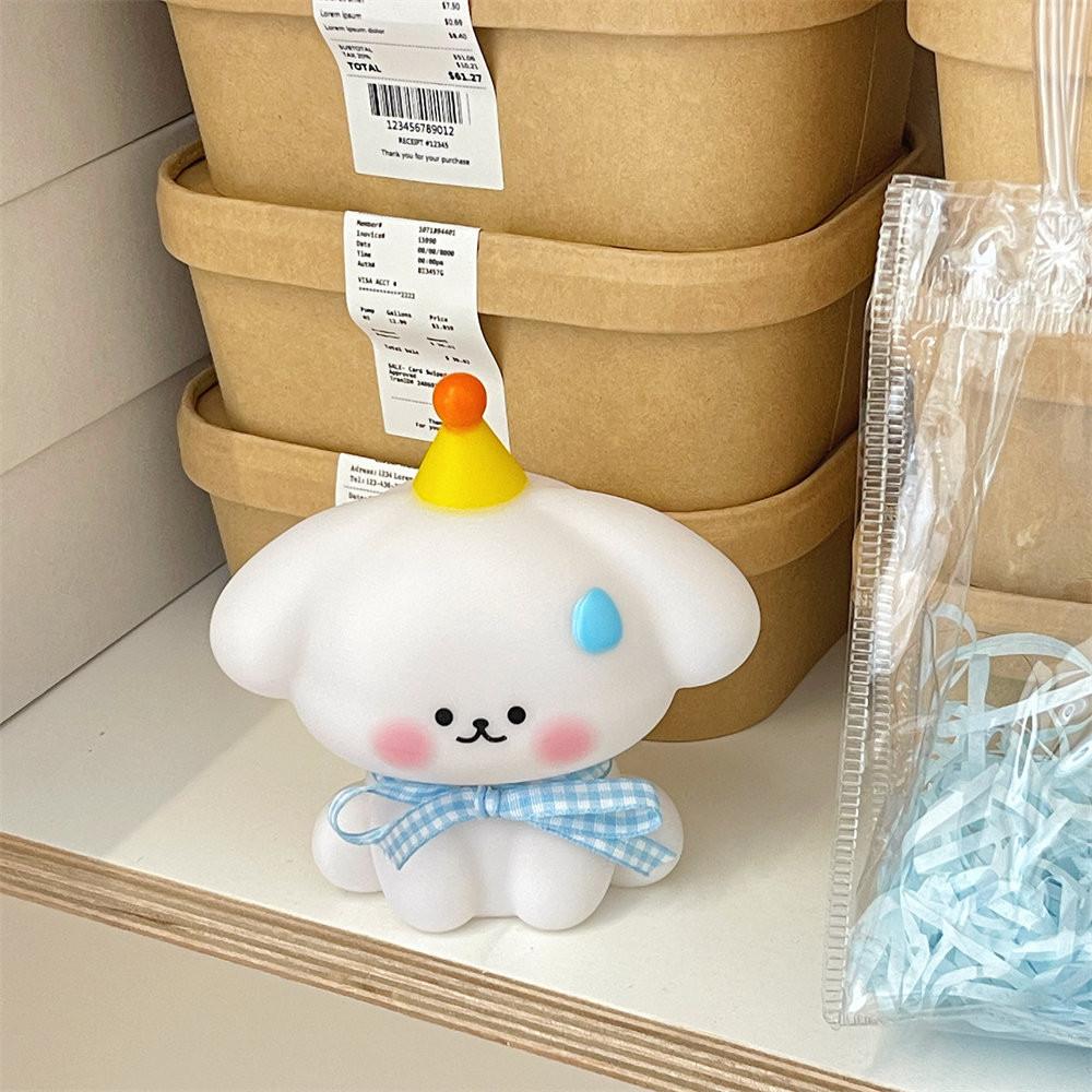 Lamp Button Night Cell Powered Cartoon Cute Dog Shaped Atmosphere Lights