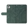 For Samsung Galaxy A07 5G/A06 4G/A06 5G Case Stand Wallet Leather Phone Cover Curved Line Wrist Strap