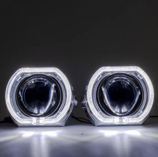 Automotive 2.5-inch Bifocal Lens Angel Eye H1HID Xenon Headlight Headlight Headlight Automotive Lamp Products Universal