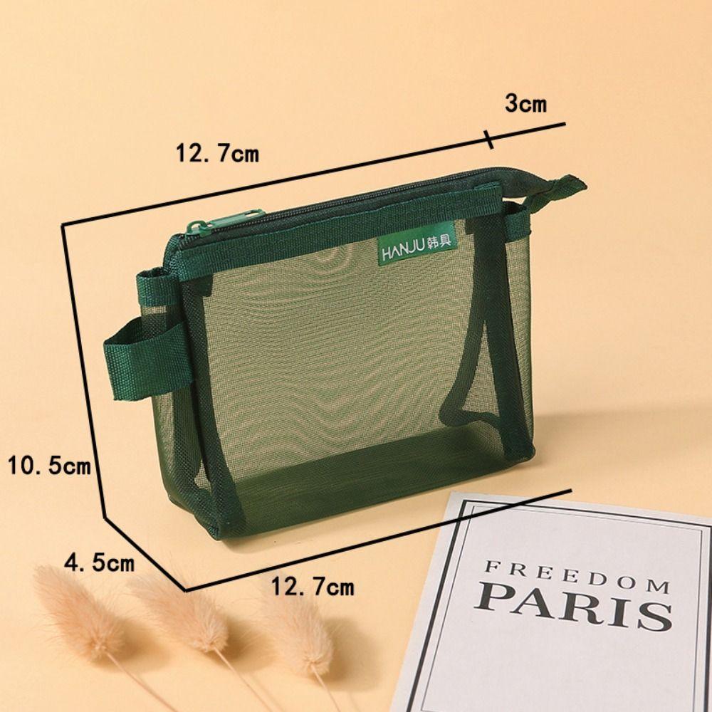 Lipstick Cosmetic Bag Mini Coin Purse Change Storage Bag Retro Color Card Bag  Outdoor