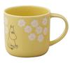 MOOMIN Florit Moomin Microwave and Dishwasher Moomin Nordic Day Wedding Made In Mug, Yellow, Approx. 350ml, Safe, Merchandise, Style, Mother's Gift,