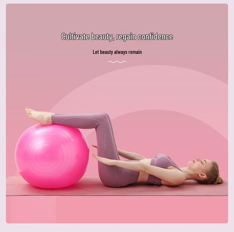 Anti-burst Yoga & Fitness Ball Kit