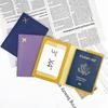Travel Passport Cover Women Men Passport Credit Card Holder Case PU Leather Business Card Passport Wallet Travel Purse