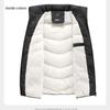 Stor storlek herr vinter vadderad och förtjockad väst herr höst och vinter varm utomhus lammullsväst jacka ståkrage ärmlös väst