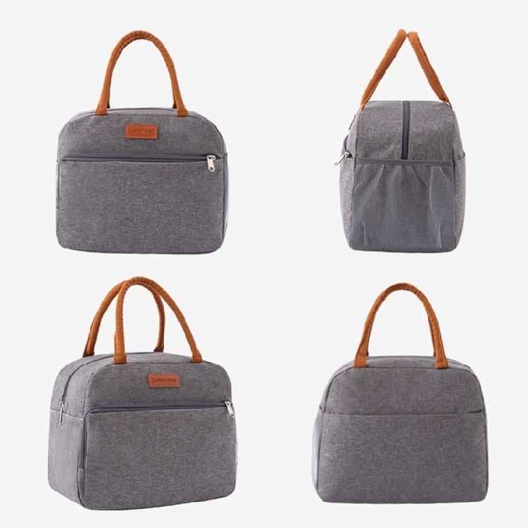 Practical Oxford Fabric Lunch Carriers Temperature Control Food Bags For Students And Family Gatherings