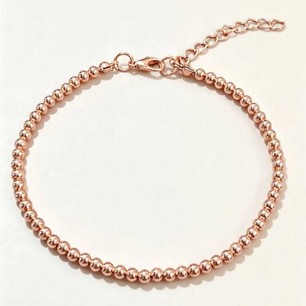 Waterproof Anklet Chain Adjustable Beaded Bracelets Statement Jewelry Ankle Bracelets Beach