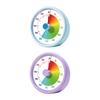 60 Minute Visual Timer,Study Time Management Nonslip Silent Countdown Clock for Classroom Housework Exercise Home Cooking
