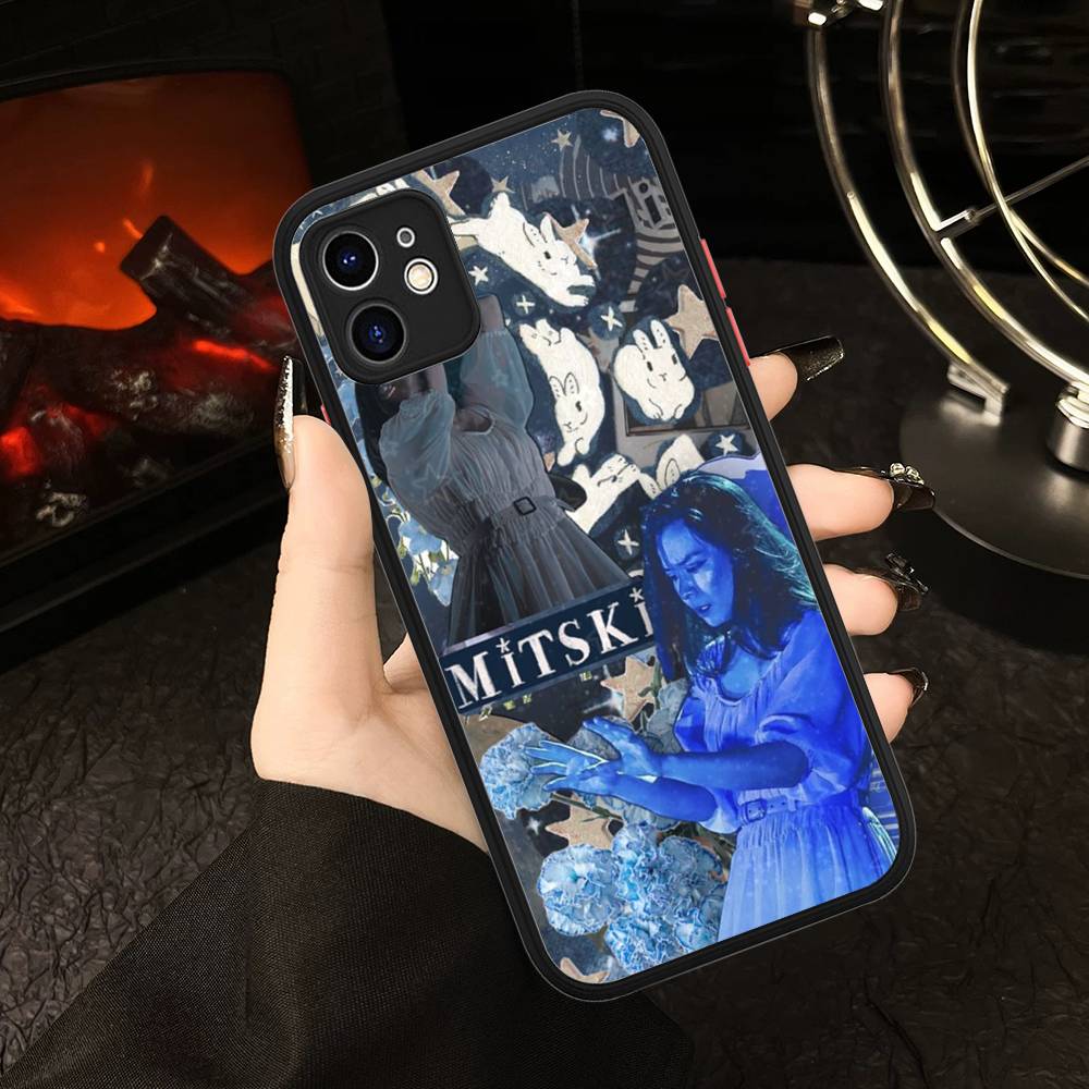 Popular Singer M-Mitski For IPhone Air 16 15 14 Plus 13 12 11 Pro Max Matte Cover Jelly Shockproof Phone Case