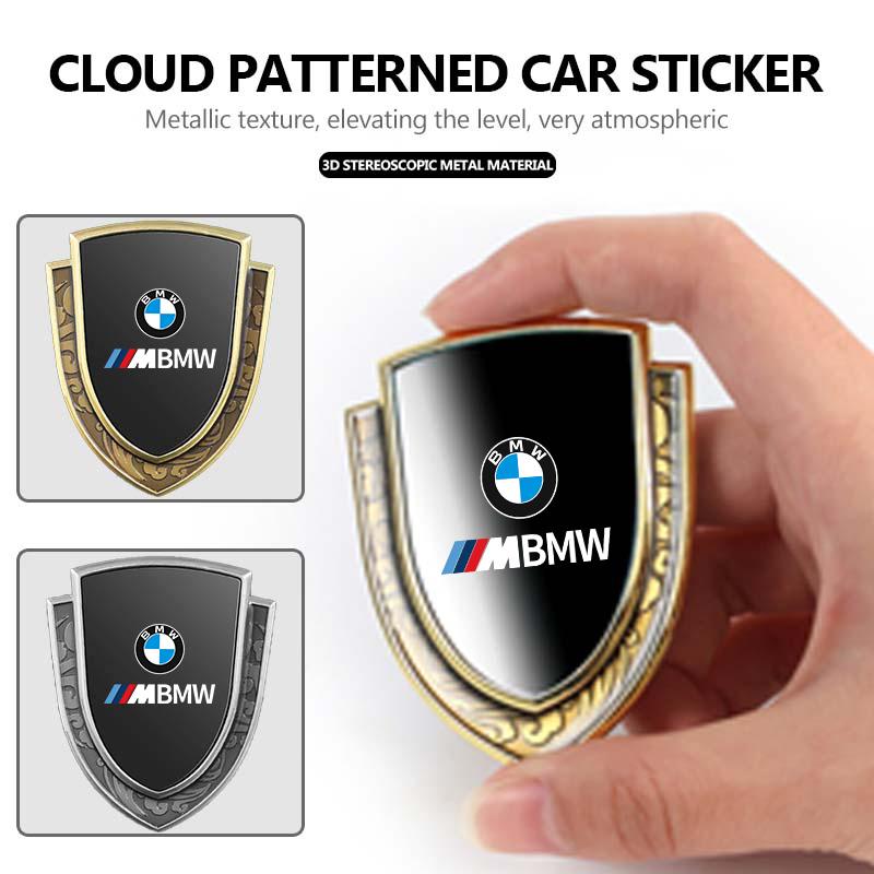 3D Auto Stickers Metal Logo Emblem Sticker Decal Car Styling For BMW M Performance E36 E46 E60 E90 E91 E92 E93 F30 F20 Rlvm06