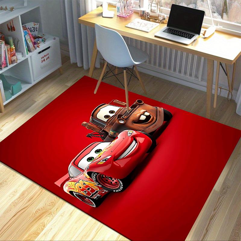 Cars Movie Characters Carpet For Playroom Bedroom Living Room Sofa Home Decorkids Game Area Rug Nonslip Floor Mat
