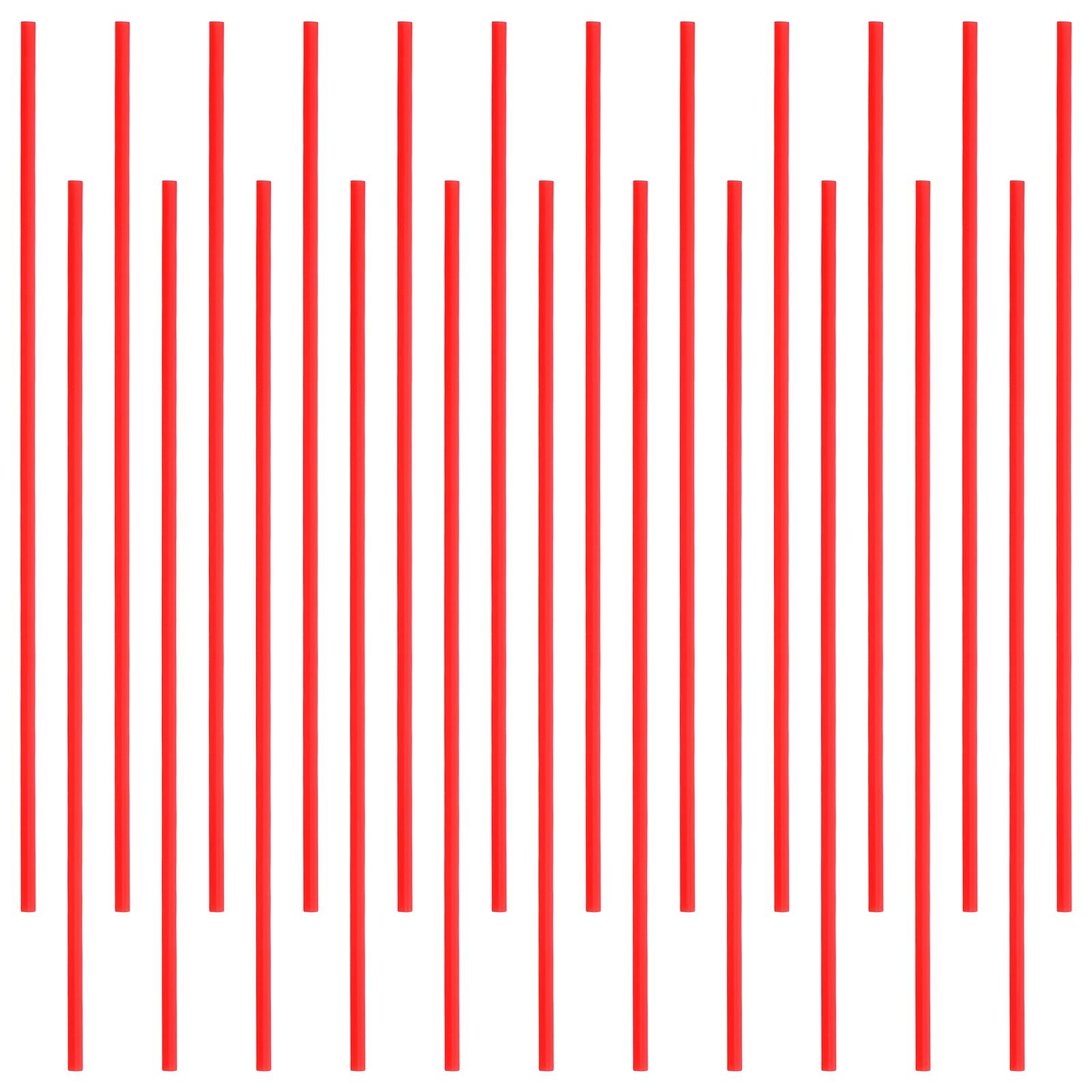 

100 Pcs Long Red Spray Can Tubes Replacement Straws Plastic Extension Tool Parts Workshop Accessories Rust Remover Storage червоний