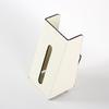 Nordic Art Leather Tissue Box - Vertical Luxury Napkin Holder for Home or Hotel Decor.