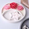 Moon Star Tray Silicone Mold DIY EID Mubarak Jewelry Display Plate Casting Molds Plaster Resin Storage Box Craft Making Home Dec