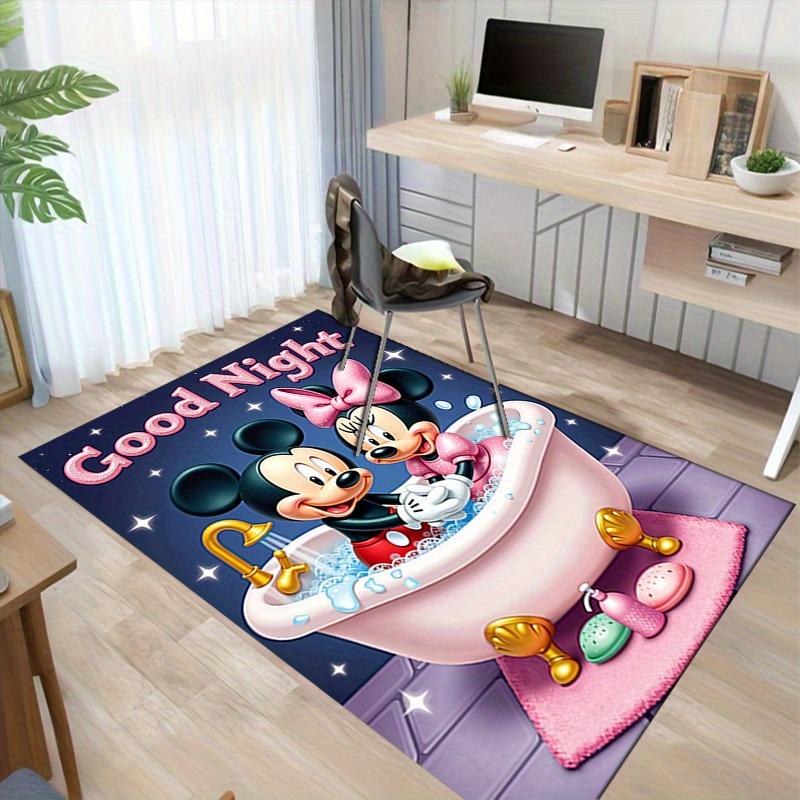 1pc. Cute Mickey & Minnie Mouse Bath Mat - Perfect for Home Decor, Office Rug, Outdoor Carpet Gift Ideaz041175