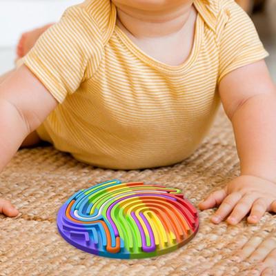 Sensory Activity Board Busy Fine Motor Skill for Calming Silicone Travel Toy