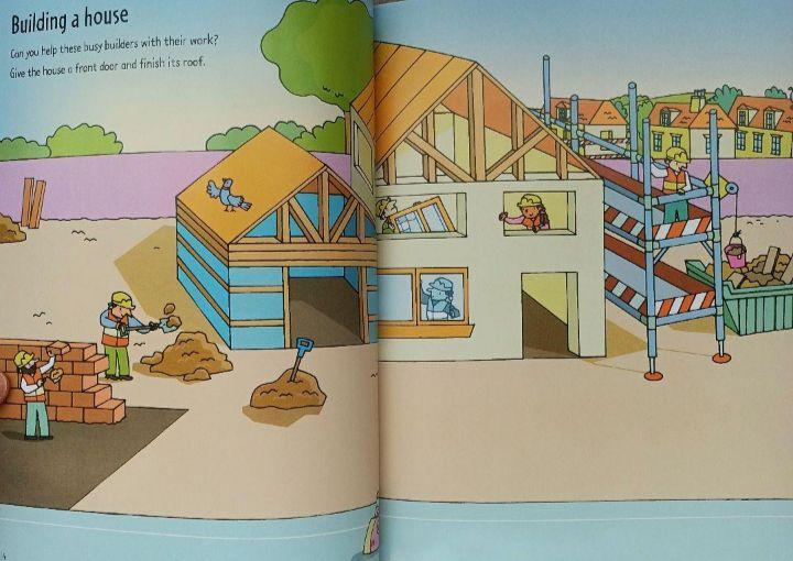 [USED] Usborne Sticker Book