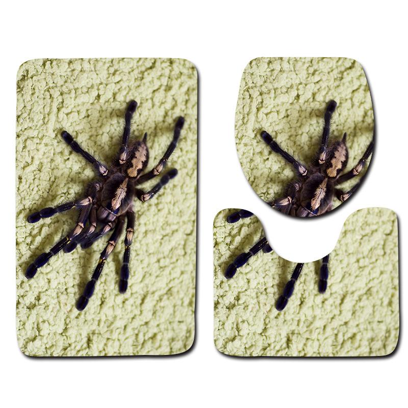 Animal Floor Mat Bathroom Mat Toilet Three-Piece Set
