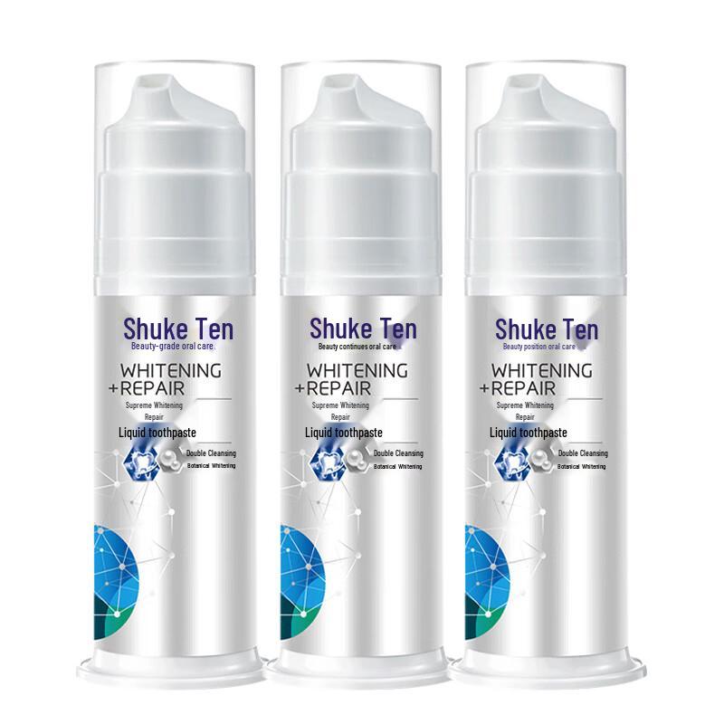 

Shuke Advanced Whitening Repair Liquid Toothpaste, 3 x 100g